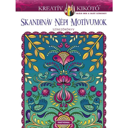 Skandináv népi motívumok - Színezőkönyv
